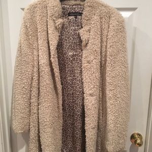New without tags!!! Kenneth Cole Faux Fur Coat ,,,